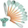 Kit de 12 Utensílios de Cozinha em Silicone